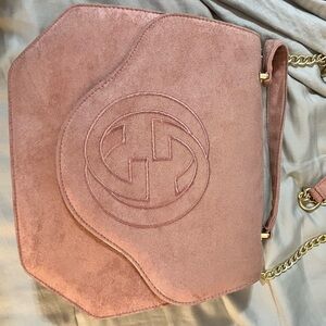super cute GG suede bag